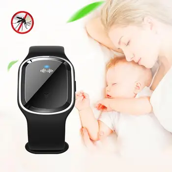 

Environmental Ultrasonic Pest Repeller Protection Wristband Mosquito Repellent Bracelet Anti-mosquito Band Safe for Children XNC