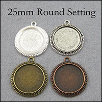 25mm beaded
