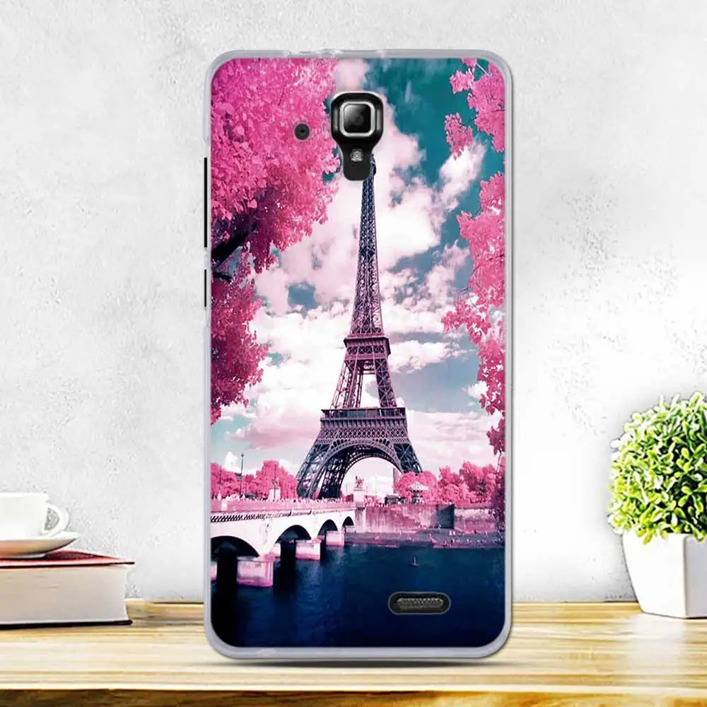 Чехлы для телефонов Lenovo a536 5 0 дюйма мягкий чехол из ТПУ Для A536 A358T A 536 задняя крышка