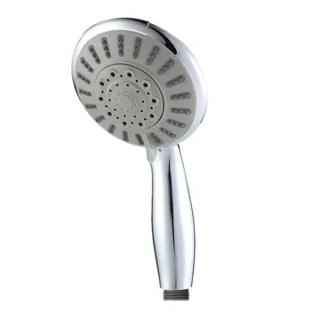 

Abs Plating 5 Function Oxygen Booster Water-Saving Shower Handheld Shower Set Powerful Flows Large Water Output 1 Set