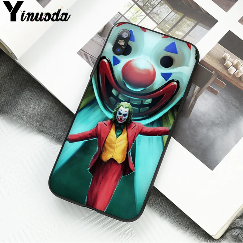Yinuoda joker 2019 дизайнерский чехол для телефона Apple iPhone 8 7 6 6S Plus X XS MAX 5 5S SE XR