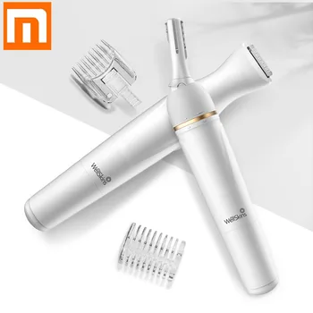 

Xiaomi Wellskins Wet Dry Shaver Female Epilator Shaving Machine Lady Hair Removal Trimmer Two Speed Ceramic Cutter Hair Clipper