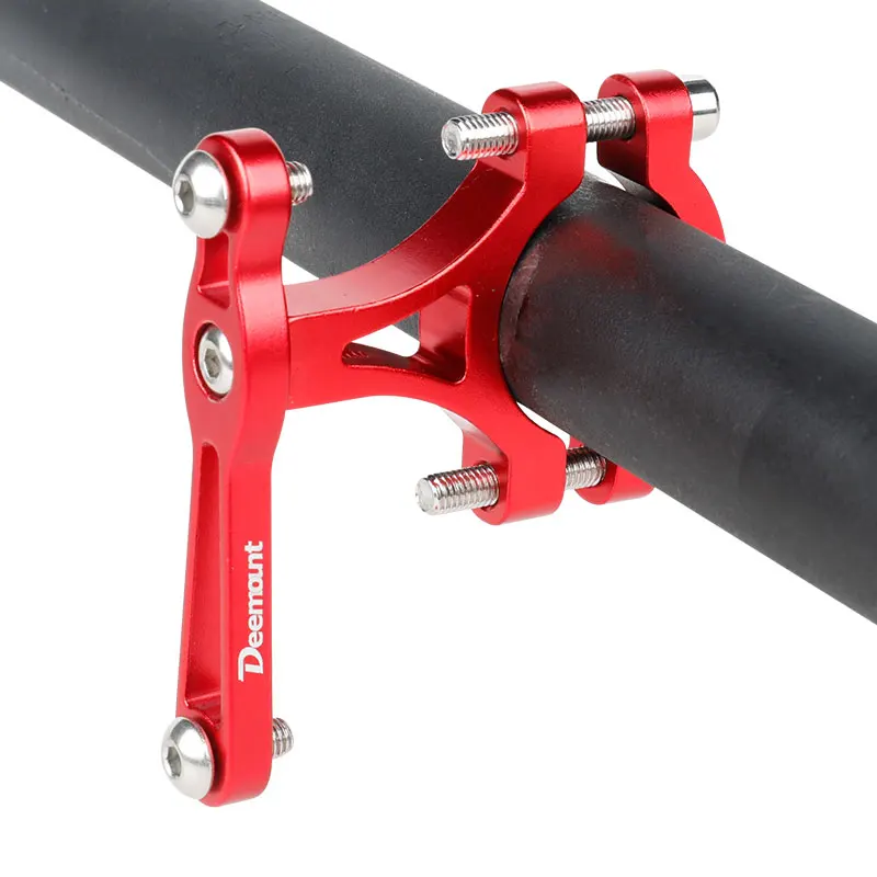 Deemount Bicycle Water Bottle Cage Rack Optional Nylon or CNC Anodized Alloy Rotatable Firm Holder Stand for Bicycle E-Bike Cycling Bicycle Water Bottle Cage Bicycle Bottle Holder Water Bottle Holder