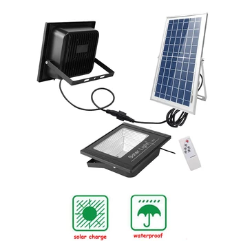 

LED Outdoor Solar Wall Lamp Waterproof Light Garden Light Path Emergency Security Light 3 Sided Luminous split panel indoor home