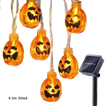 

Halloween Halloween Lights LEDs Wizard Pumpkin String Lights Pumpkin lantern Decoration for IDorm, Deck, Patio, Backyard, House,