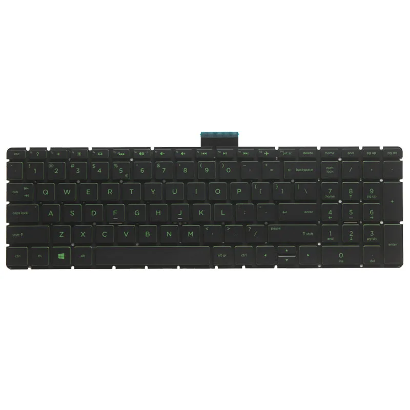 Клавиатура для ноутбука с подсветкой США HP 15 bs113DX bs115DX bs038DX bs013DX