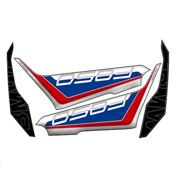 

MTKRACING 3D Gel Fishbone Fuel Tank Pad Moto Side Anti-Scratch Applique Kneepad for BMW F850GS F850 GS 2018-2020