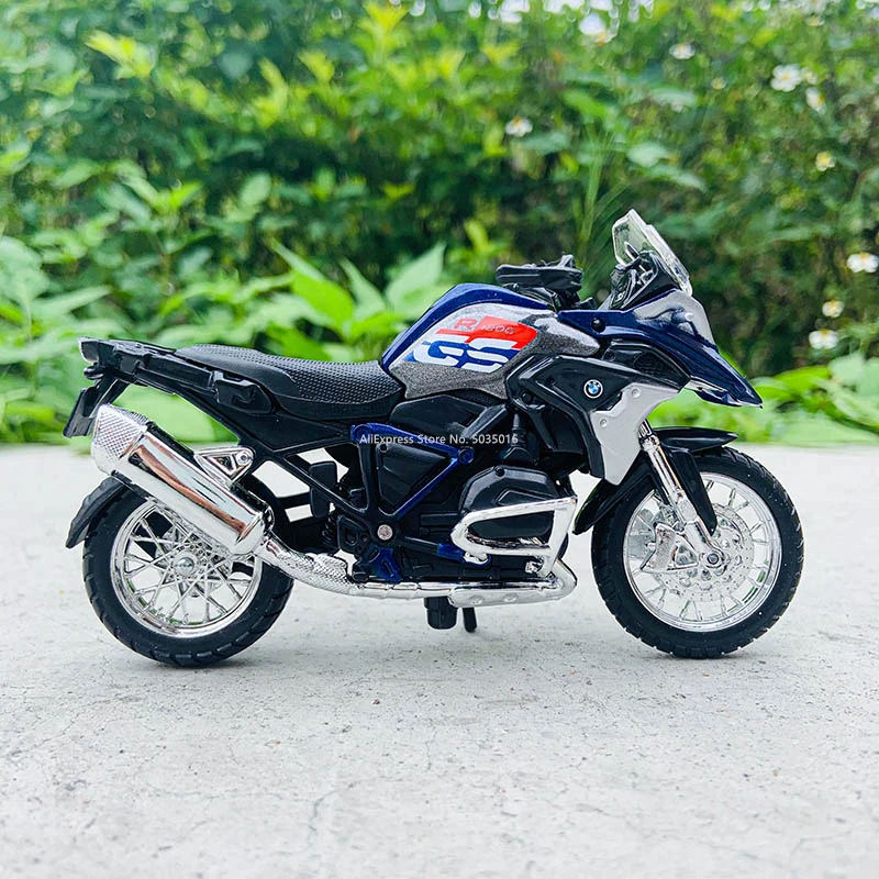 Maisto 1:18 BMW R1200GS ǹٸ ձ   峭 ڵ,   ùķ̼
