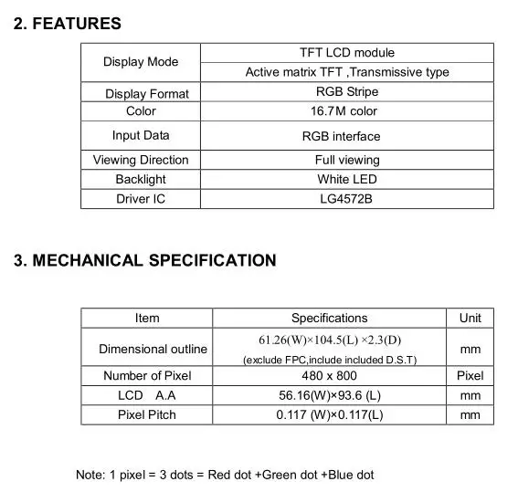 Rgb-мост STM32 макетная оценочная плата ips 4,3 дюймов TFT ЖК-дисплей модуль 480x800 LG4572B емкостный резистивный сенсорный