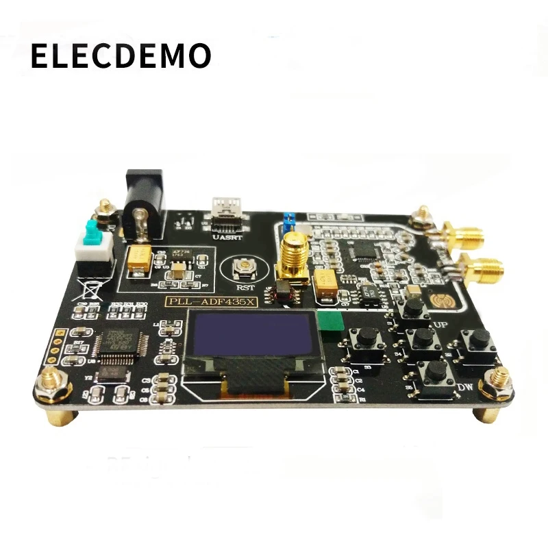 ADF4351 модуль бортовой STM32 одночиповый фазно-блокированный модуль петли 35 M-4,4G RF источник сигнала подметальная машина