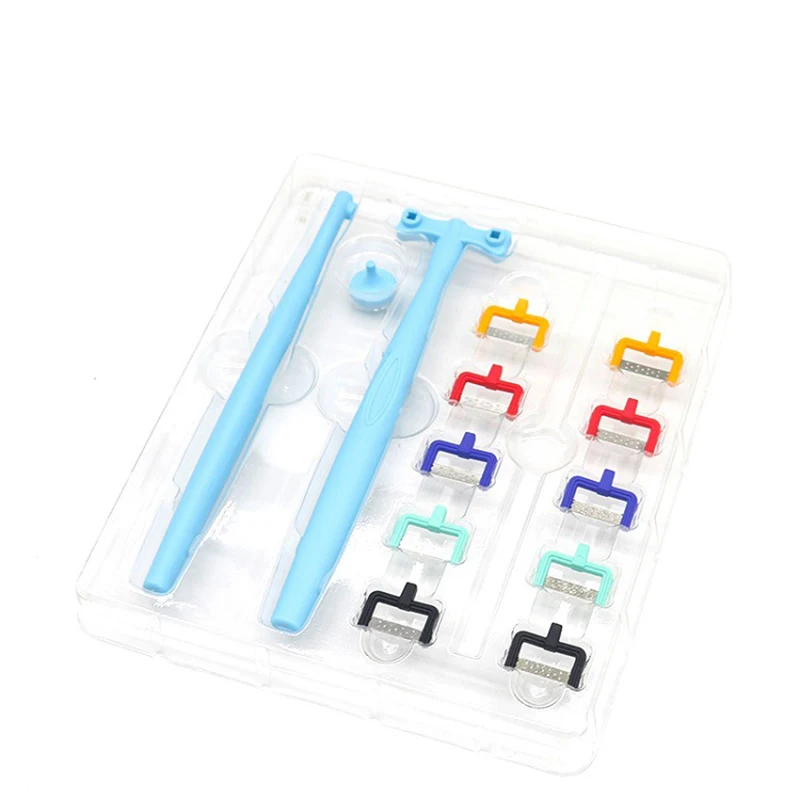 Interproximal Enamel Reduction Kit Dental Orthodontic Manual Ipr
