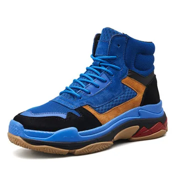

2019 spring new high-top shoes men's Korean trend sports shoes wild net red men's shoes