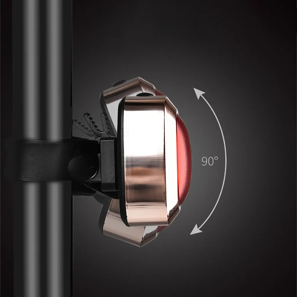 Perfect New Bike Bicycle light Rechargeable LED Taillight USB Rear Tail Safety Warning Cycling light Portable Flash Light Super Bright 20