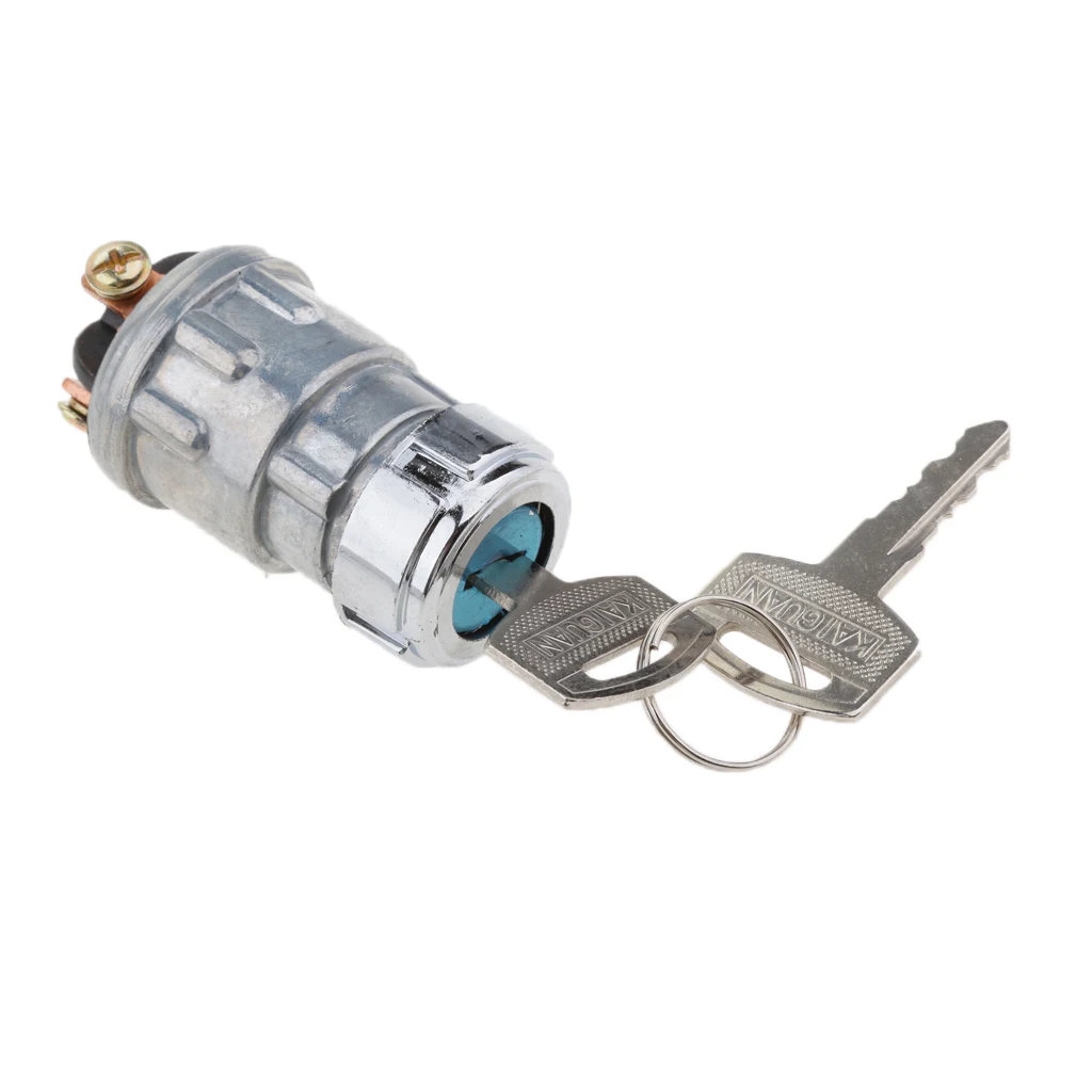 

Universal Replacement Ignition Switch Lock Cylinder With 2 Keys For Car Auto