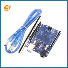 S ROBOT UNO R3 CH340G+MEGA328P Chip 16Mhz For Arduino UNO R3 Development board + USB CABLE EC13