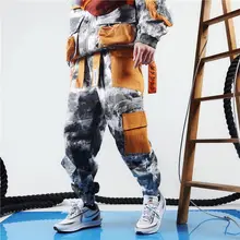 Брюки карго мужские уличные камуфляжные брюки