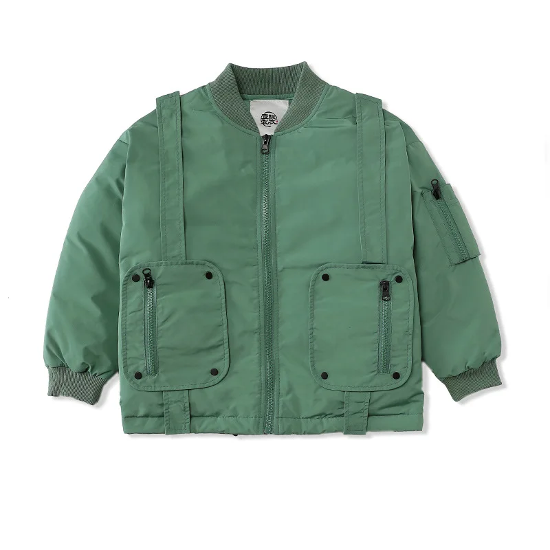 New baby Boys Winter Coat 6 to 14 Years Children Patchwork Down duck Baby Boy Winter Jacket Boys Kids Warm Outerwear Parks