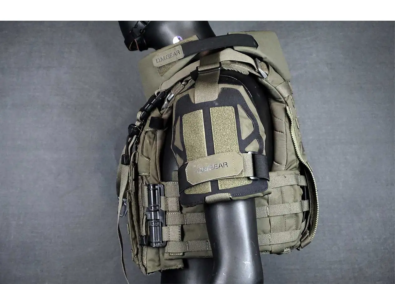 Tactical Shoulder Armor Vest Accessory - Durable Nylon Protection