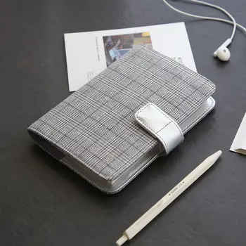 

Kinbor Creative 2020 Notebook Schedule Notebook A6 Hand Account Calendar Note Fabric Notebook