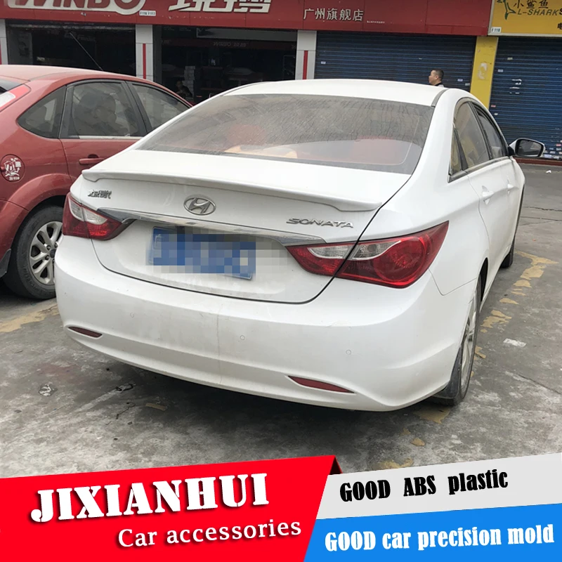 Спойлер для Sonata 2011-2014 Hyundai FC спойлер из АБС-пластика заднее крыло автомобиля