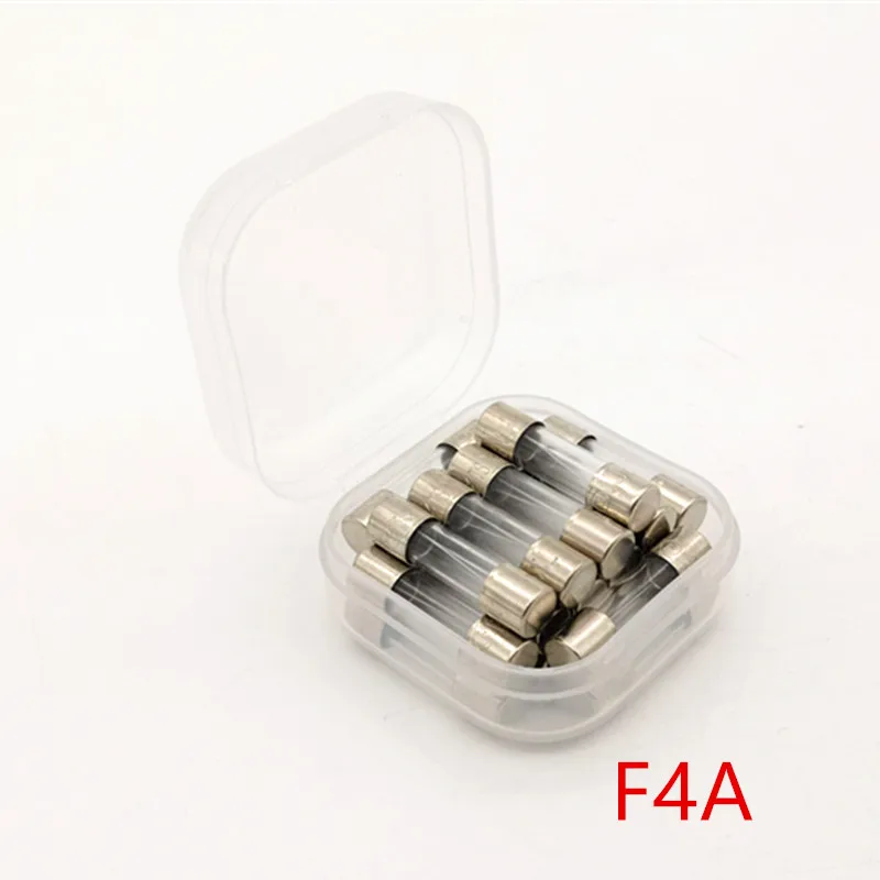 (20 pcs/lot) F4A 250V 5 x 20mm Quick Blow Glass Tube Fuse UL VDE RoHS Approved 4A 4Amp. |