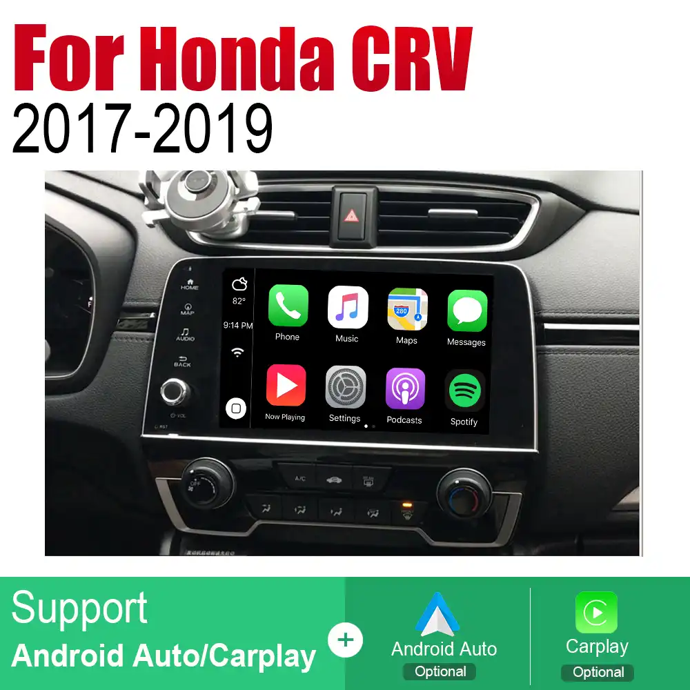 Android 2 Din Autoradio Fur Honda Crv 2017 2018 2019 Auto Multimedia Player Gps Navigation System Radio Stereo Wifi Bt Car Multimedia Player Aliexpress