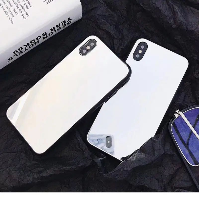Ультратонкое Зеркало чехол для iphone 11 Pro Max чехол для телефона iphone 6 S Plus силиконовый чехол для iphone XS Max Xr X 7 8 Plus