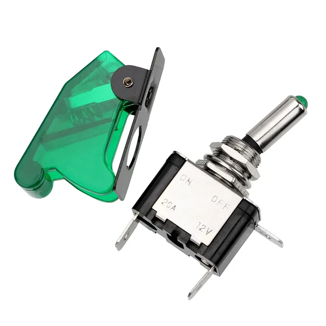 12V SPST Toggle Rocker Switch LED Light for Ignitions Boost Marine Boats Racing Car Auto Off Road 4x4 Truck Trailer Accessories - Image 4