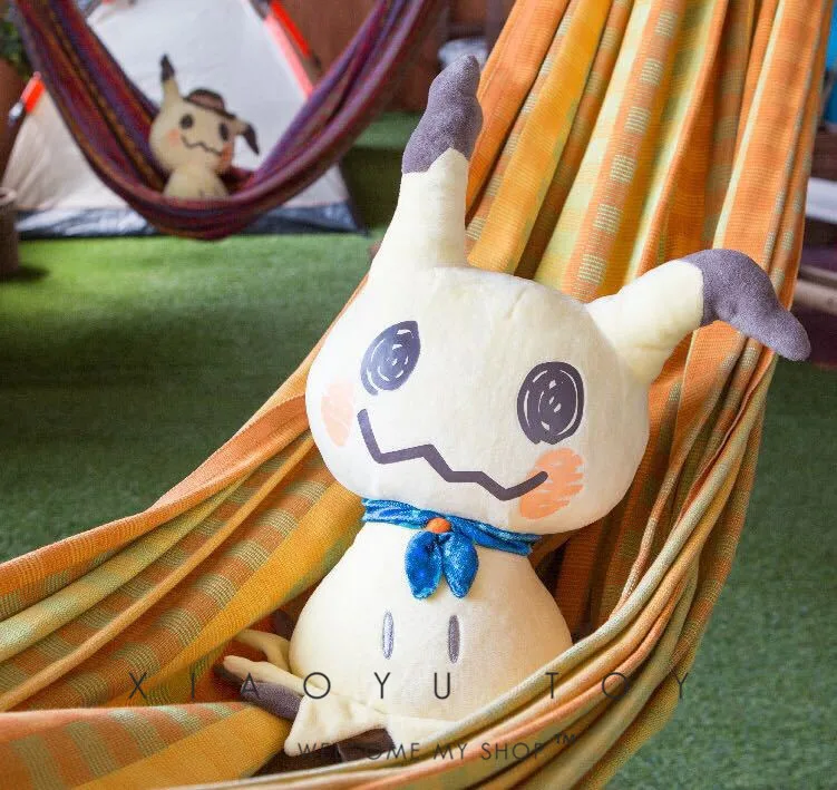 Большой 36 см Хэллоуин Mimikkyu Ночной лагерь Мягкие плюшевые куклы игрушка Mimikyu pkm плюшевые игрушки рождественские подарки для детей девочек