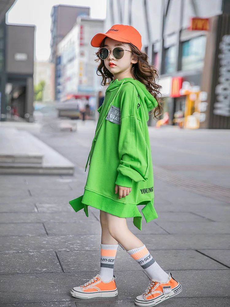 Осень 2019 новинка индивидуальный длинный свитер с дырками для девочек модная