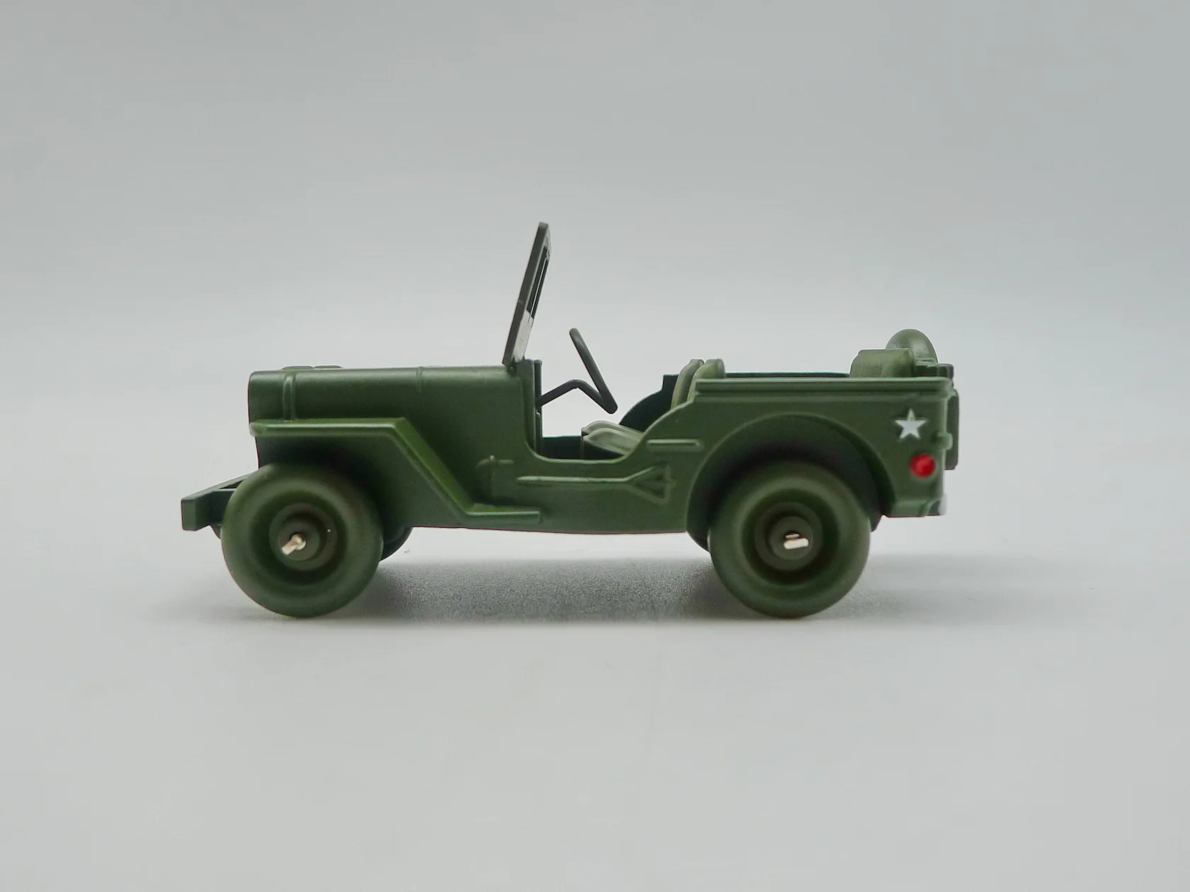 Atlas Dinky Toys 24 M J EEP Willys Военная 1:43 литая под давлением модель автомобиля