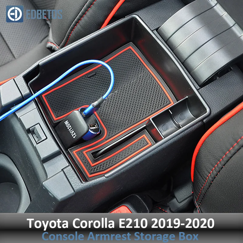 Подлокотник для хранения перчаток для Corolla E210- центральная консоль Органайзер лоток Corolla аксессуары для интерьера вторичный
