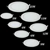 3W 4W 6W 9W 12W 15W 25W Round/Square LED Panel light Recessed Spot Ceiling Down Light Warm/Natural/Cold White 12V 24V + Driver 2