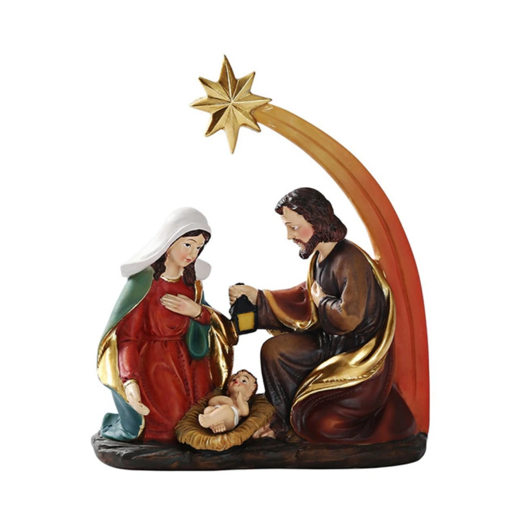 Nativity Statues Huamade Holy Family Home Decoration Mother Of Jesus