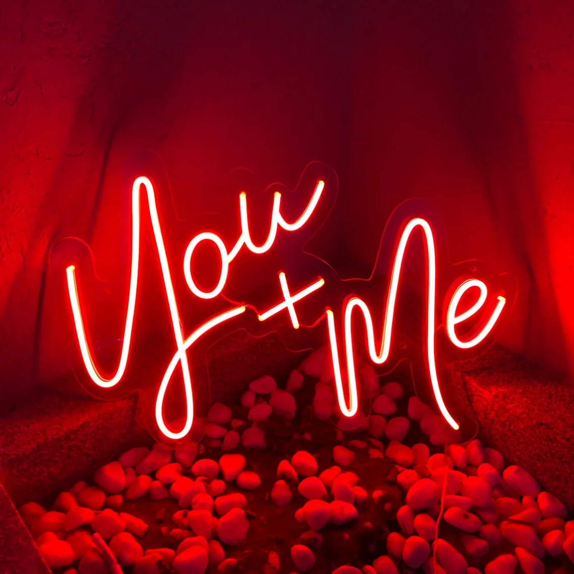 Неоновая вывеска You &amp Me для свадебной вечеринки гибкие светодиодные неоновые