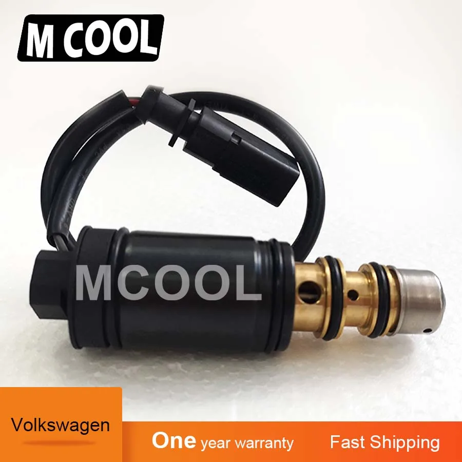 Per Vw Volkswagen Polo Touareg 4.2 Amarok A/C Ac Aria Condizionata Compressore Refrigerante Elettrovalvola Elettronica