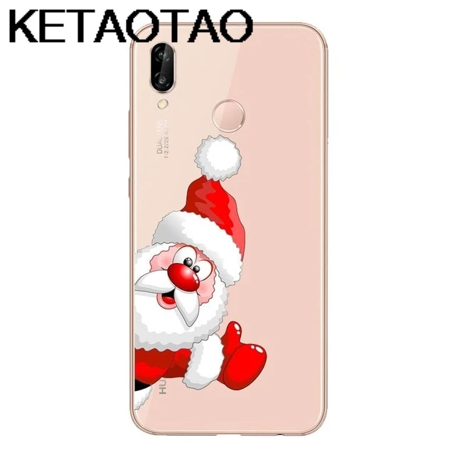 KETAOTAO Merry Christmas чехол для телефона s для iPhone 4S 5C 5S 6S 7 8 SE Plus XR XS Max чехол кристально чистый мягкий TPU чехол s - Цвет: Темно-серый