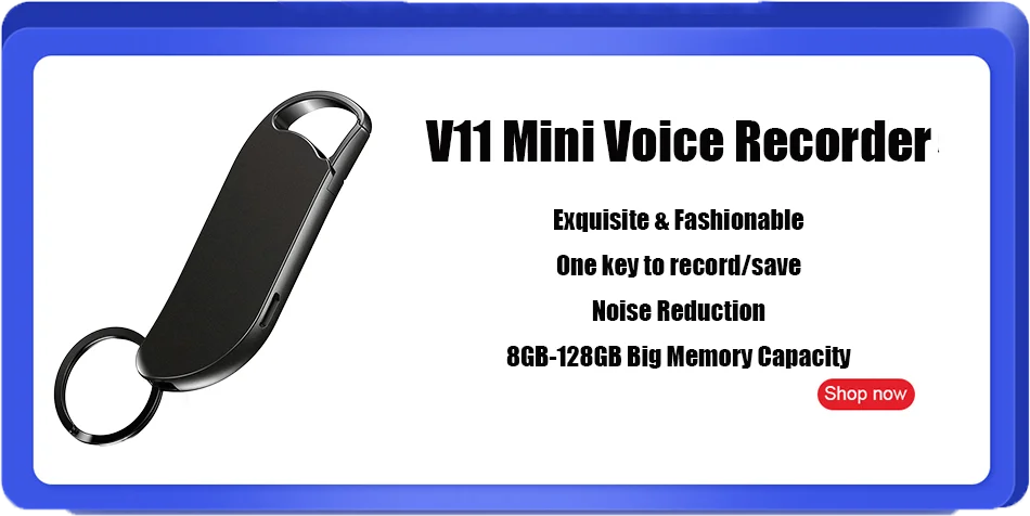 64 GB Voice Recorder, Vandlion Digital Voice Activated