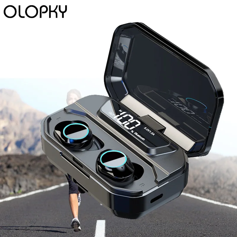 

Beautyss TWS BT 5.0 IP67 Stereo Earphone HIFI In-Ear Headset Sound Sport Earphone Handsfree Gaming Headset With Mic For Phone