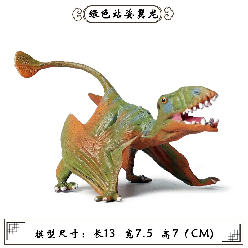 thumbnail image 1 of Figura de acción de dinosaurio pterodáctilo clásico para niños, modelo de animales, colección de PVC, juguete para niños, regalo, 1 of 5