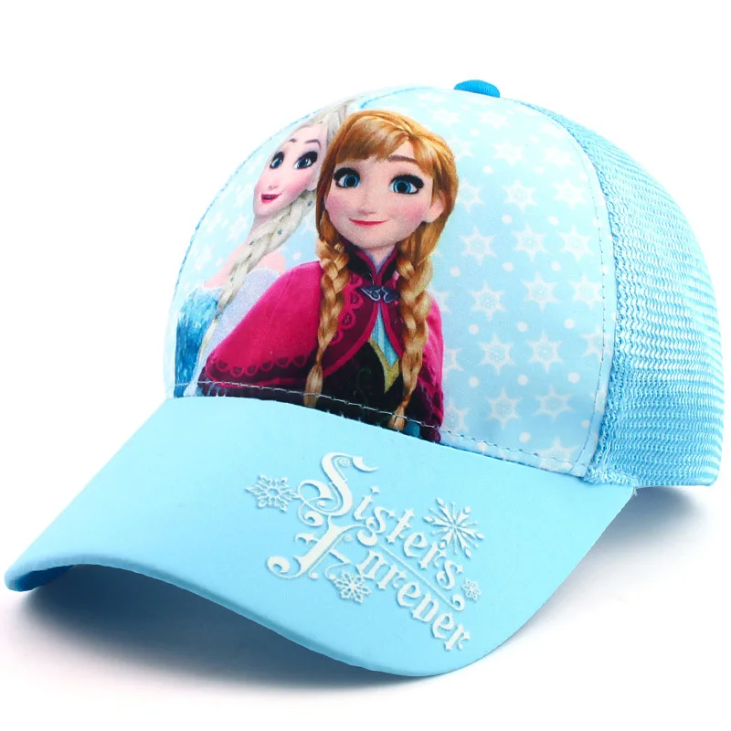 Disney/Новая модная детская шапка, Детские шапочки с вышивкой Микки из мультфильма, Регулируемая Кепка для мальчиков и девочек 2-12 лет - Цвет: 7