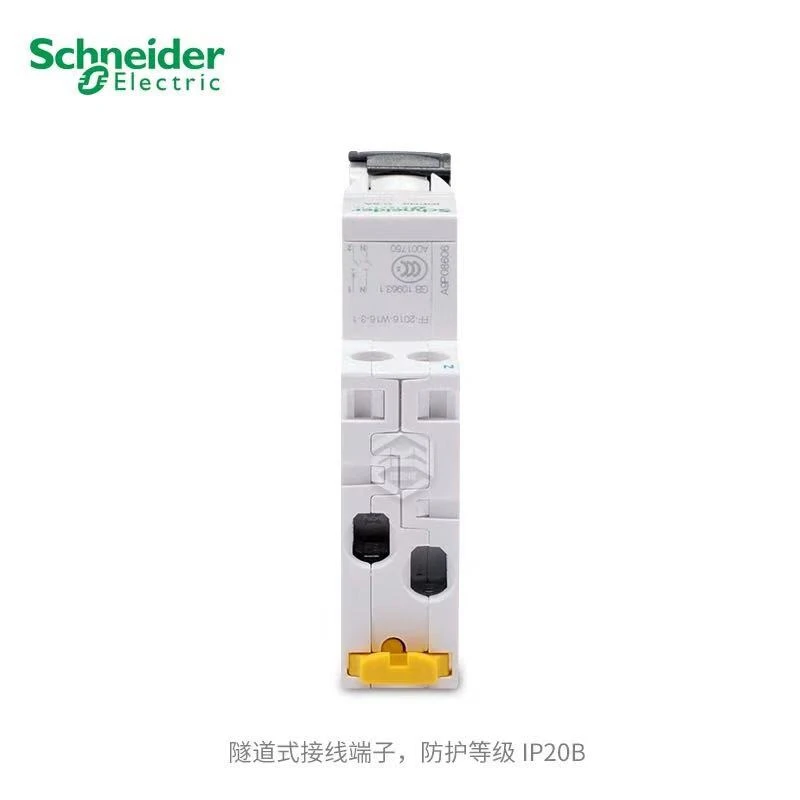Schneider AC 1P + N protector de circuito miniatura iDPNa 1P NC 6A 10A 16A 20A 25A 32A 40A interruptor de aire