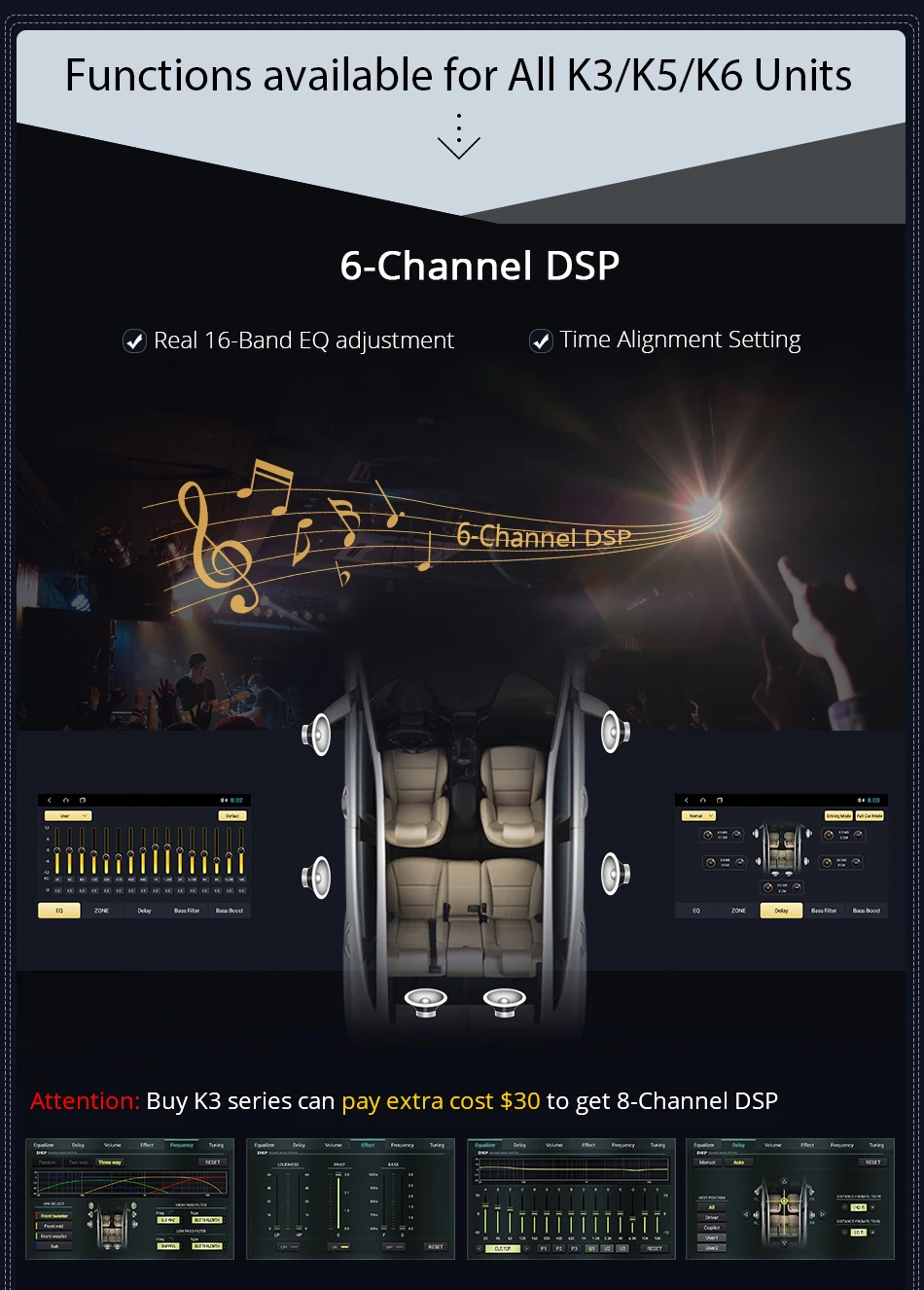 Ownice Car Screens Android Universal 1 din 2 din 360 4G LTE 29