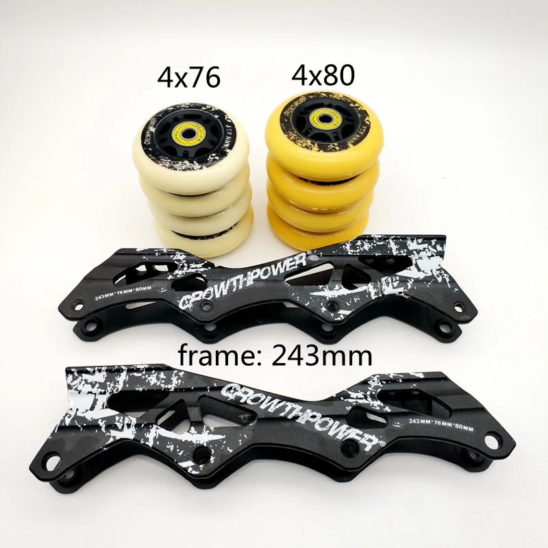 Рама роликовых коньков 243 мм роликовая рамка со оси колеса|roller skate frame|skate frameframe |