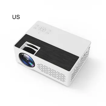 

Projector true stereo super sense sound quality Projector HD 1080P home projector portable LED projectors black