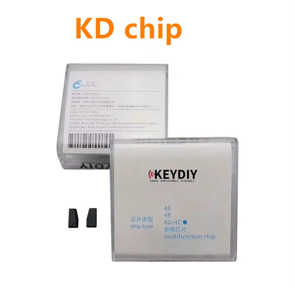 Оригинальный Автомобильный Транспондер KD ID4C/4D ID48 ID46 50 шт.|Ключ от авто| |