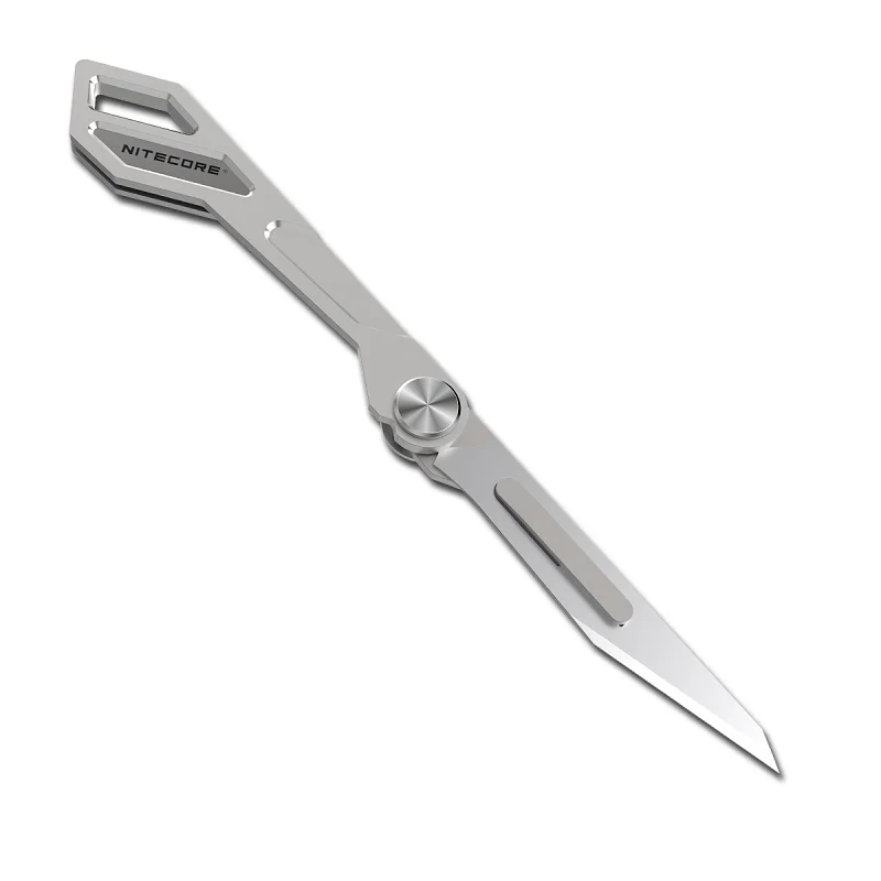 NITECORE NTK05 UltraTiny титан брелок нож легкий многоцелевой складной нож Открытый Инструменты Мини Тактический нож