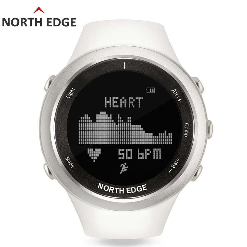 

NORTH EDGE Smart Watches For Women Clock Calorie&Step Counter Fitness Bracelet Heart Rate Monitor Smartwatch relogio inteligente