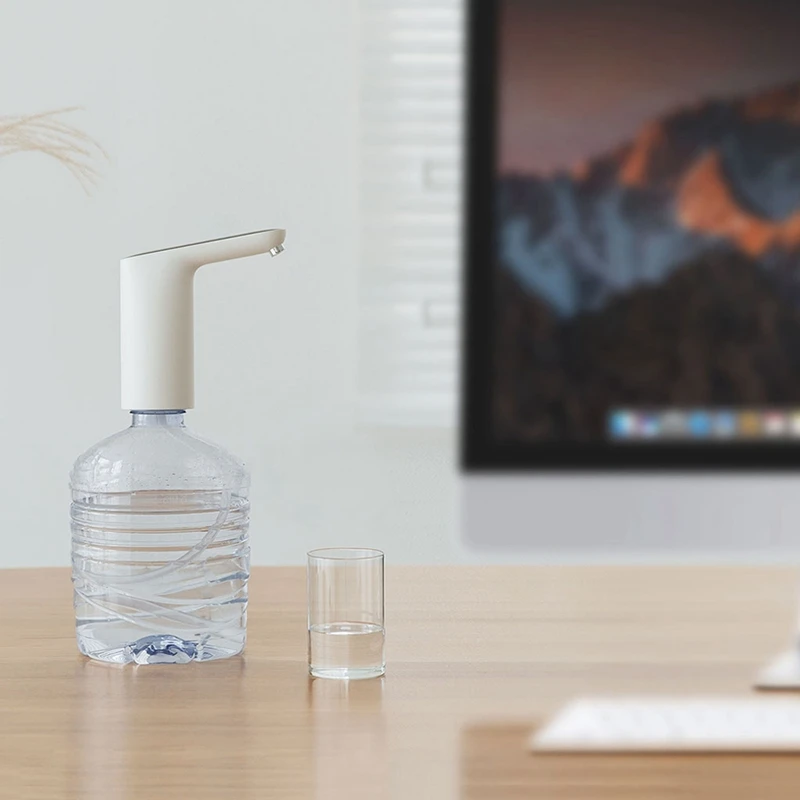 Najtaniej XIAOMI Mijia pompa wody automatyczna butelka do picia wody pompa USB ładowarka inteligentny dozownik bezprzewodowe elektryczne sterowanie dotykowe pompy