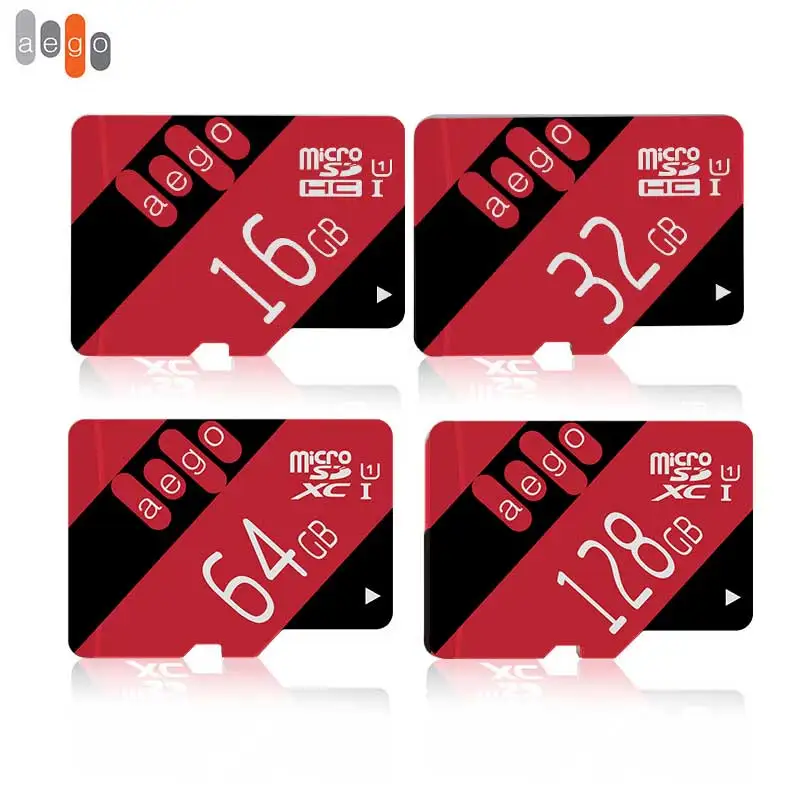 AEGO Оригинальный Micro SD 32 ГБ 600X Class10 UHS 1 Карта Памяти 8 ГБ/16 TF Для Мобильного Телефона